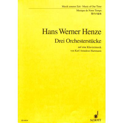 9790001125239 - 3 Orchesterstücke nach Klaviermusik