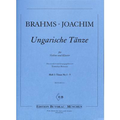 9790502902759 - Ungarische Tänze Nr 1-5