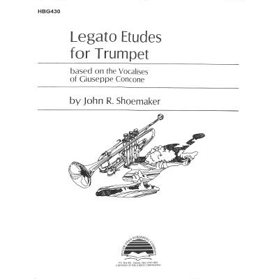 0000308030655 - Legato Etudes for trumpet based on the vocalises of Giuseppe