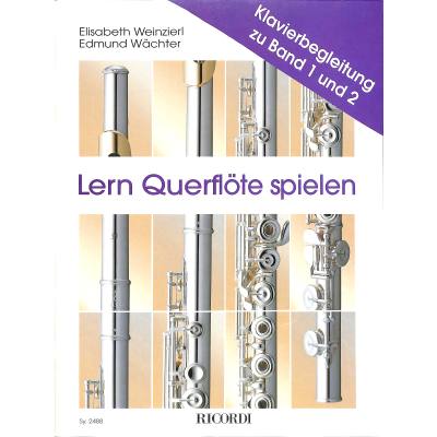 9790204224883 - Ricordi Verlag - Lern Querflöte spielen Weinzierl Wächter Klavier