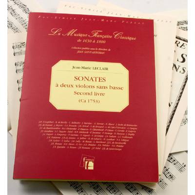 9790049007818 - Sonates a deux violons sans basse livre 2 9790049007818 - Sonates a deux violons sans basse livre 2
