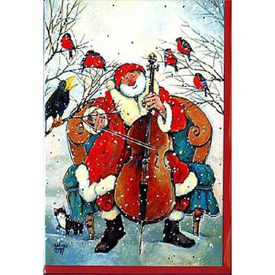 9007807210206 - Doppelkarte Nikolaus mit Cello 9007807210206 - Doppelkarte Nikolaus mit Cello