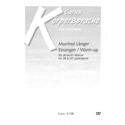 9790007068035 - Einsingen - Warm up für 28-66 Akteure 9790007068035 - Einsingen - Warm up für 28-66 Akteure