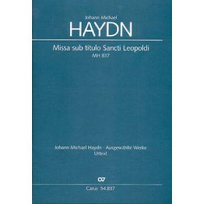 9790007087630 - Missa sub titulo Sancti Leopoldi 9790007087630 - Missa sub titulo Sancti Leopoldi