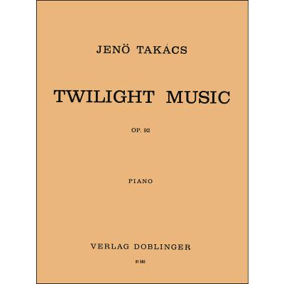 9790012144922 - Twilight music op 92 9790012144922 - Twilight music op 92