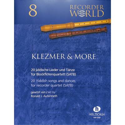 4031659037082 - Noten Klezmer & more 20 Jiddische Lieder & Tänze VHR 3708 Blockflöten