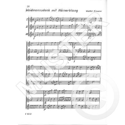 Das Jagdhorn de Manfred Patzig » Partitions pour cor