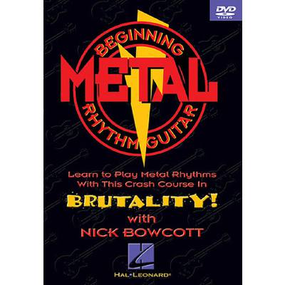 9780634084164 - Beginning Metal rhythm guitar