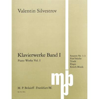 9790203004318 - Klavierwerke 1