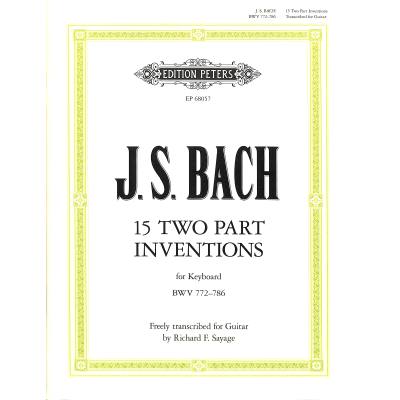 9790300700236 - 15 zweistimmige Inventionen BWV 772-786 9790300700236 - 15 zweistimmige Inventionen BWV 772-786