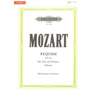 9790014107864 - Mozart Wolfgang Amadeus - GEBRAUCHT Requiem d-Moll KV 626   SmWV 105   URTEXT Vervollständigung Süßmayr Neuausgabe nach den Quellen   Klavierauszug - Preis vom 02062023 050629 h