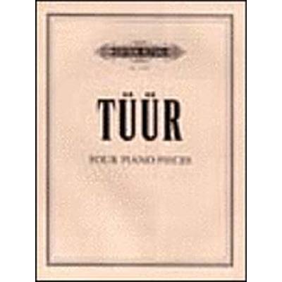 9790014107697 - 4 Piano pieces 9790014107697 - 4 Piano pieces
