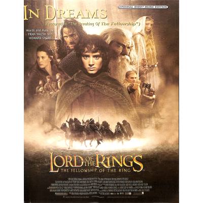 0654979033011 - Noten Herr der Ringe Lord of the Rings Einzelausgabe In Dreams PVM 02005