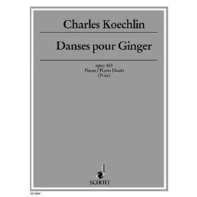 9790001126670 - Danses pour ginger