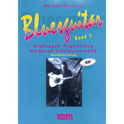 9783927503670 - Bluesguitar m Audio-CD - Norbert Roschauer Kartoniert (TB)