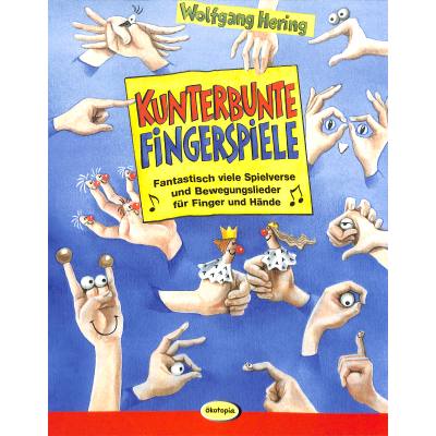 9783936286984 - Kunterbunte Fingerspiele - Wolfgang Hering Kartoniert (TB)