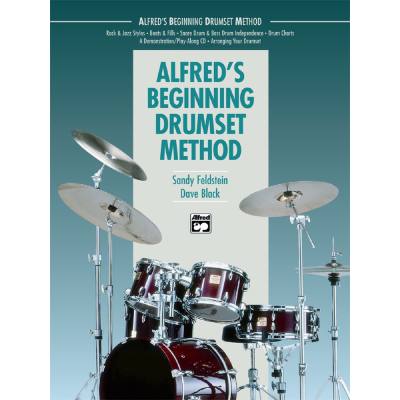 0038081010953 - Alfreds beginning drumset methode