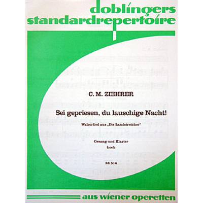 9790012023814 - Sei gepriesen du lauschige Nacht (aus die Landstreicher) 9790012023814 - Sei gepriesen du lauschige Nacht (aus die Landstreicher)