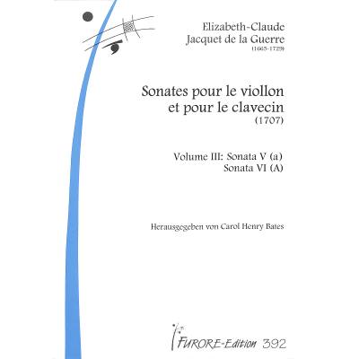 9790500128922 - Sonates pour le viollon et pour le clavecin 3 9790500128922 - Sonates pour le viollon et pour le clavecin 3