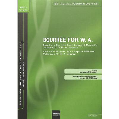 9790500223597 - Bourree for W A Mozart 9790500223597 - Bourree for W A Mozart