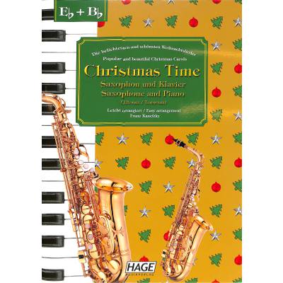 4026929911568 - Noten Christmas Time Saxophone & Klavier Weihnachtslieder eh 1099