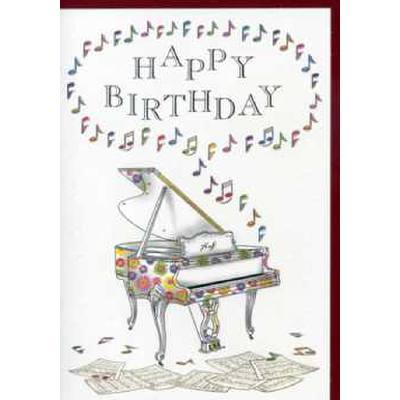 8717414039220 - Doppelkarte Happy Birthday 8717414039220 - Doppelkarte Happy Birthday