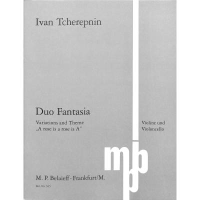 9790203003410 - Duo fantasia