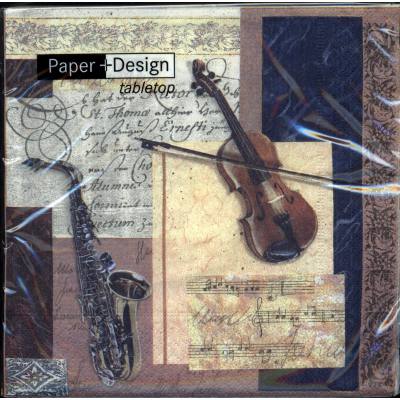 8712159111002 - Servietten Violine + Saxophon 8712159111002 - Servietten Violine + Saxophon