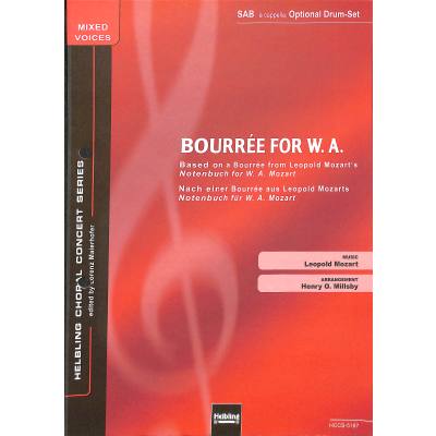 9790500223177 - Bourree for W A Mozart 9790500223177 - Bourree for W A Mozart