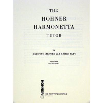 The Hohner Harmonetta tutor