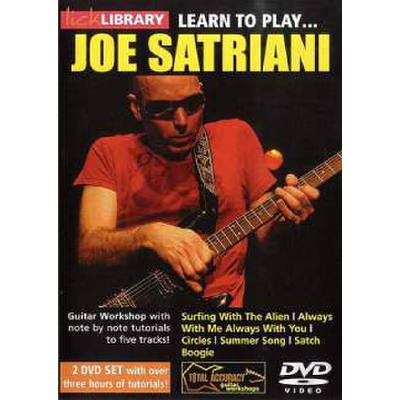 5060088821961 - Roadrock International - Lick Library Learn To Play Joe Satriani DVD