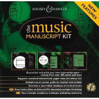 9780851623054 - MUSIC MANUSCRIPT KIT