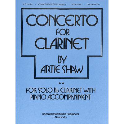 0752187347781 - Concerto for clarinet