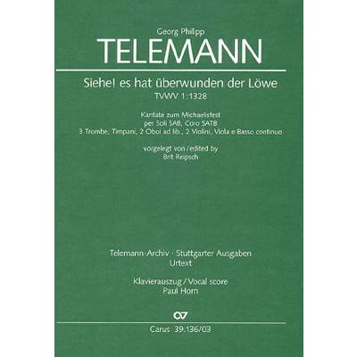 9790007074173 - Siehe es hat überwunden der Löwe TWV 1 1328