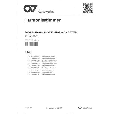 9790007063412 - Hör mein Bitten Herr - Hymne 9790007063412 - Hör mein Bitten Herr - Hymne