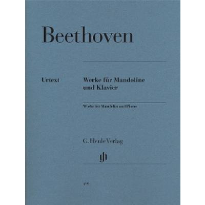 9790201804996 - Werke für Mandoline und Klavier - Ludwig van - Werke für Mandoline und Klavier Beethoven Kartoniert (TB)