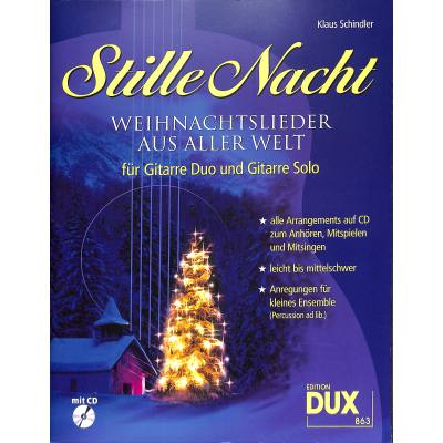 4031658008632 - Noten Stille Nacht Weihnachtslieder aus aller Welt Gitarre Duo oder Solo 863