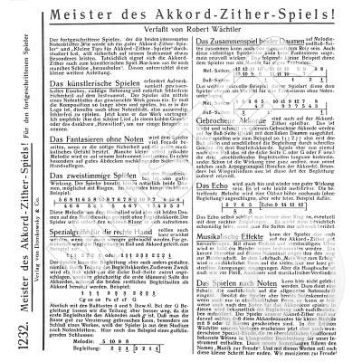 Meister des Akkordzitherspiels