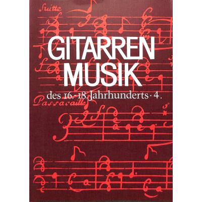 9790200426403 - Gitarrenmusik des 16-18 Jahrhunderts 4