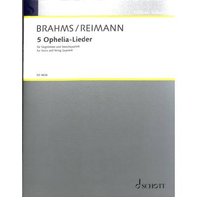 9790001123358 - 5 Ophelia Lieder