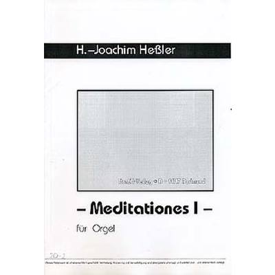 9790700208202 - Meditationes 1