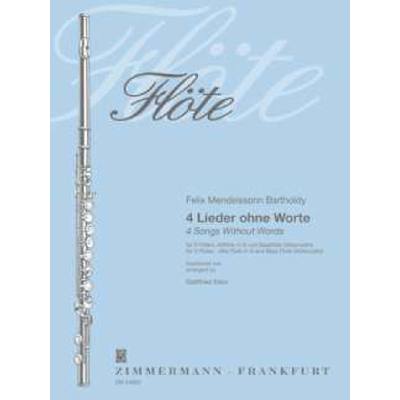 9790010348902 - 4 Lieder ohne Worte