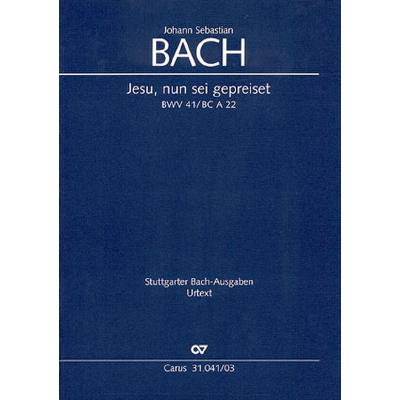 9790007058500 - Kantate 41 Jesu nun sei gepreiset BWV 41