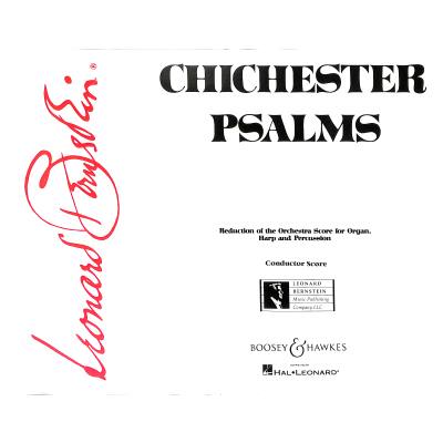 0073999280852 - Chichester Psalms