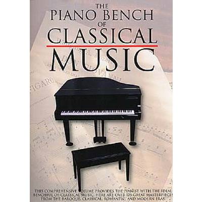 0752187961512 - The piano bench of classical music