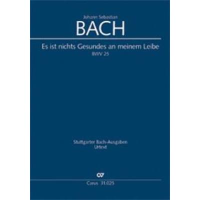 9790007091910 - Kantate 25 es ist nichts Gesundes an meinem Leibe BWV 25 9790007091910 - Kantate 25 es ist nichts Gesundes an meinem Leibe BWV 25