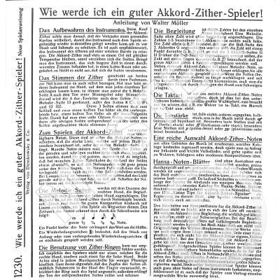 9990051534931 - Wie werde ich ein guter Akkordzither Spieler