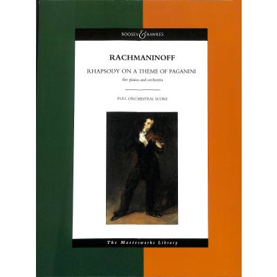 9780851624426 - Rhapsodie op 43 (Paganini Thema)