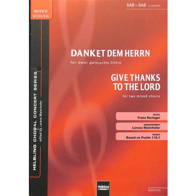 9790500223771 - Danket dem Herrn 9790500223771 - Danket dem Herrn
