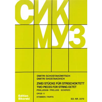 9790003029764 - Präludium + Scherzo op 11 9790003029764 - Präludium + Scherzo op 11